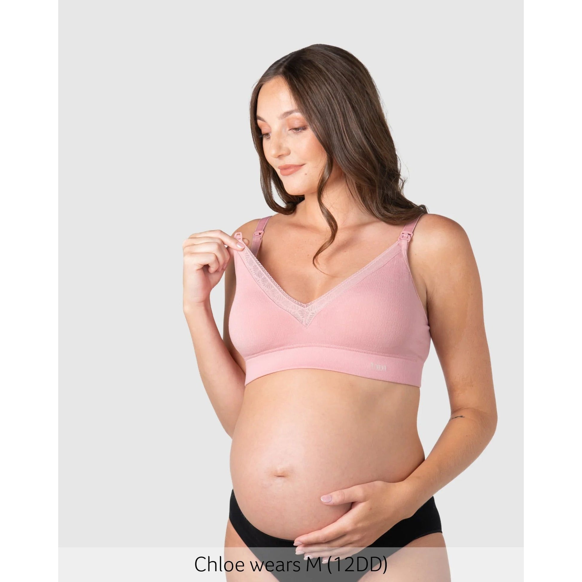 Hotmilk Caress FlexFit Nursing Bra - Petal Pink