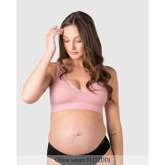 Hotmilk Caress FlexFit Nursing Bra - Petal Pink