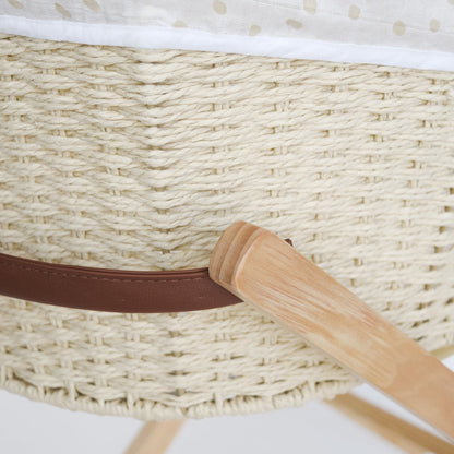 Nestling Moses Basket Folding Stand - Natural