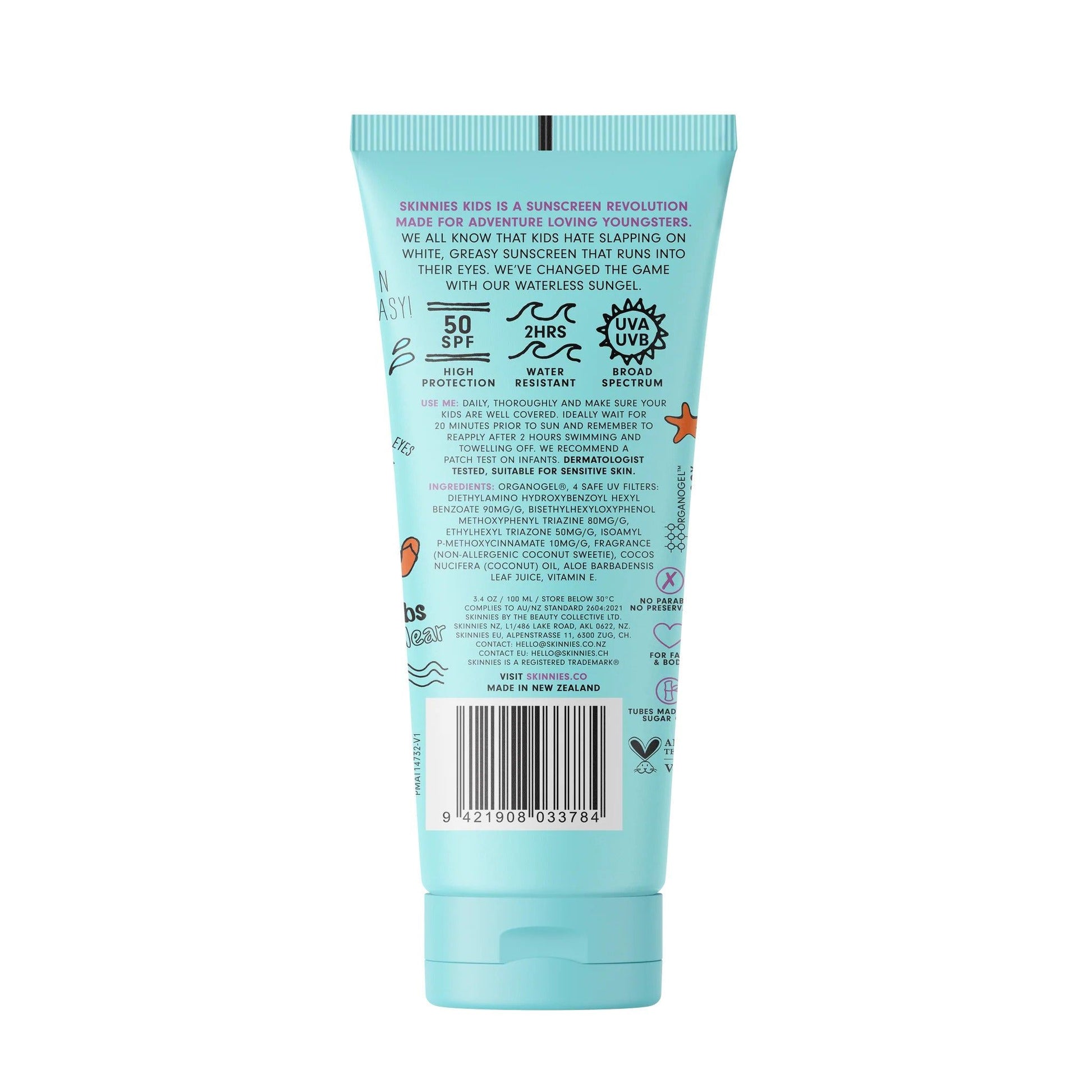 Skinnies Kids SPF50 100ml