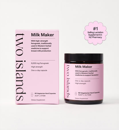 Two Islands Milk Maker - Breastfeeding Support 60 Vege Caps