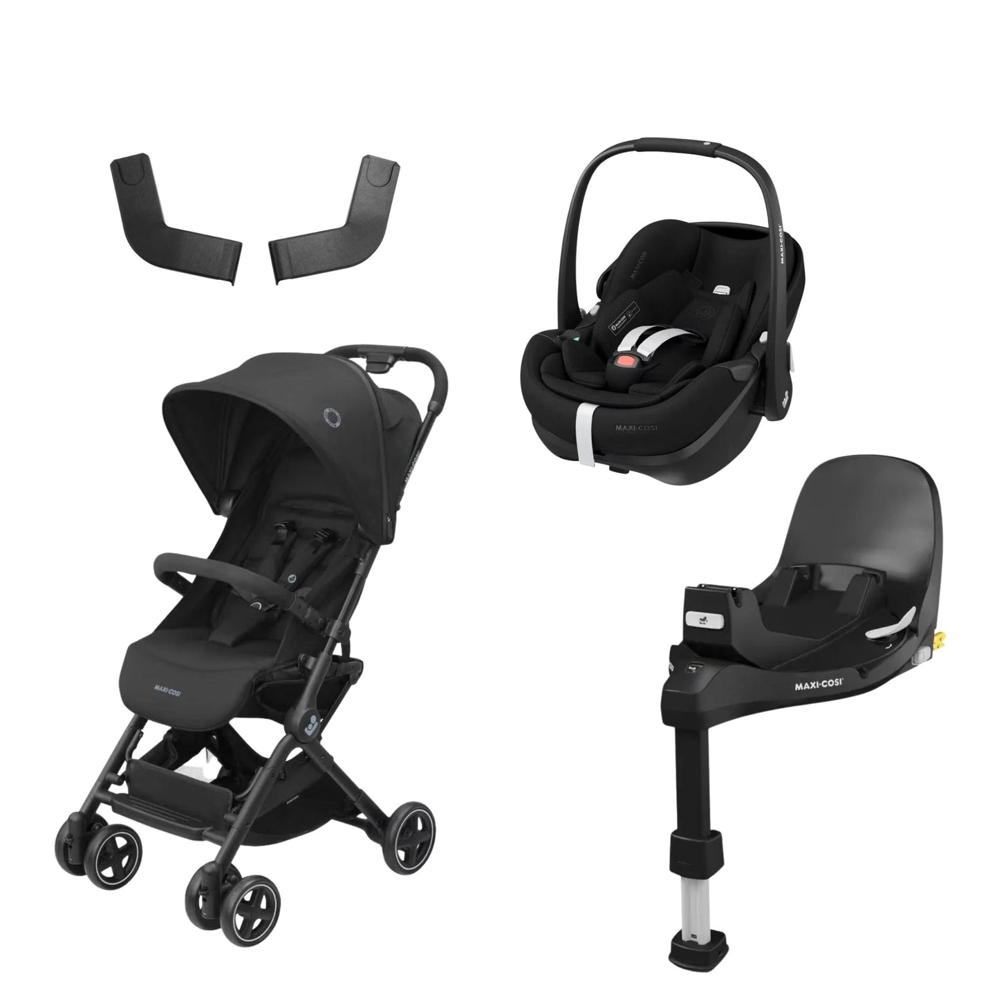 Maxi Cosi Lara & Pebble 360 Pro + FREE SlideTech Base