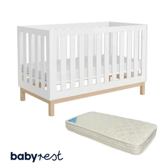 Babyrest Bailey Cot (1200×600) + Mattress Bundle