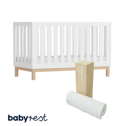 Babyrest Bailey Cot (1400×700) + ComfiCore Mattress Bundle