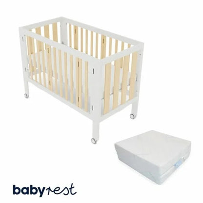 Babyrest Dixie Folding Cot + Mattress Bundle