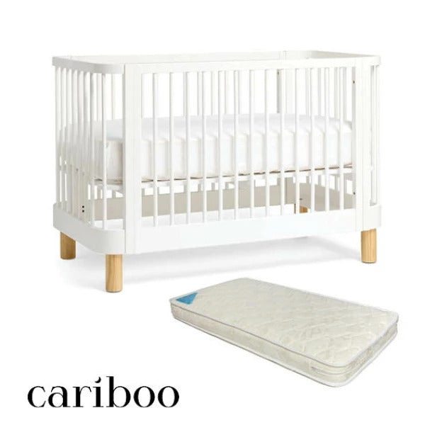 Cariboo Florence Cot + Baby First Mattress Bundle