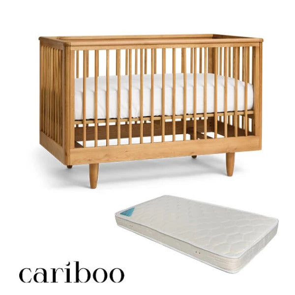 Cariboo George Cot + Baby First Mattress Bundle
