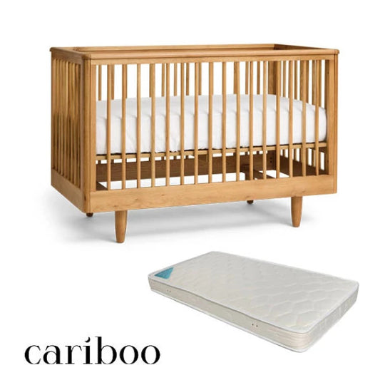 Cariboo George Cot + Baby First Mattress Bundle