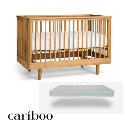Cariboo George Cot + Growbright Mattress Bundle