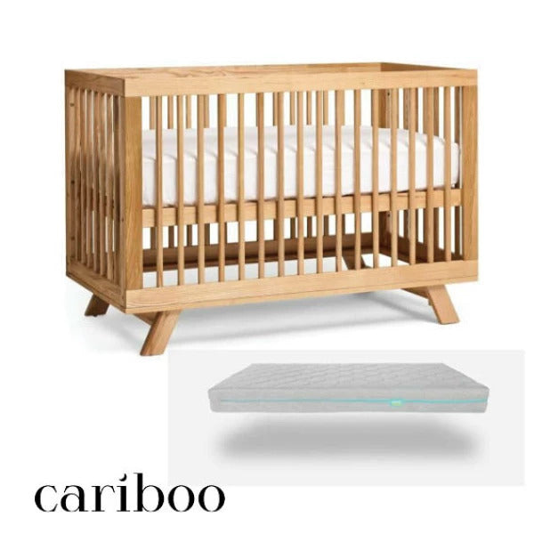 Cariboo Mackenzie Cot + Growbright Mattress Bundle