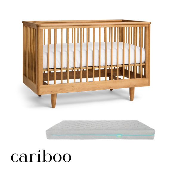 Cariboo George Cot + Growbright Mattress Bundle