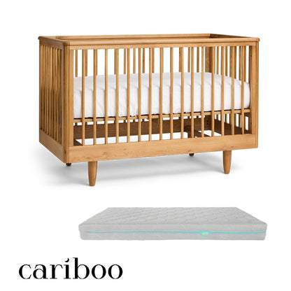 Cariboo George Cot + Growbright Mattress Bundle