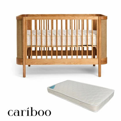 Cariboo Indi Cot + Baby First Mattress Bundle