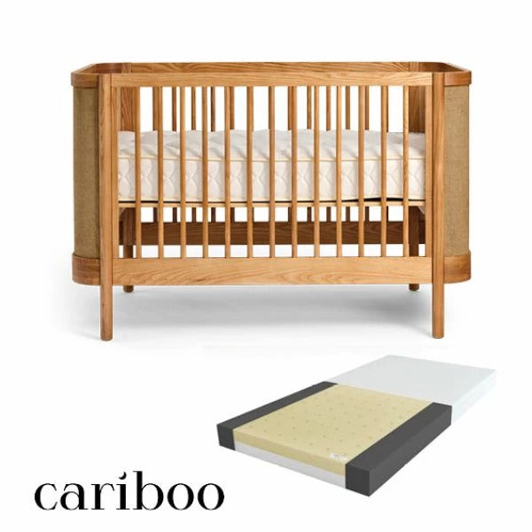 Cariboo Indi Cot + DuoCore Mattress Bundle
