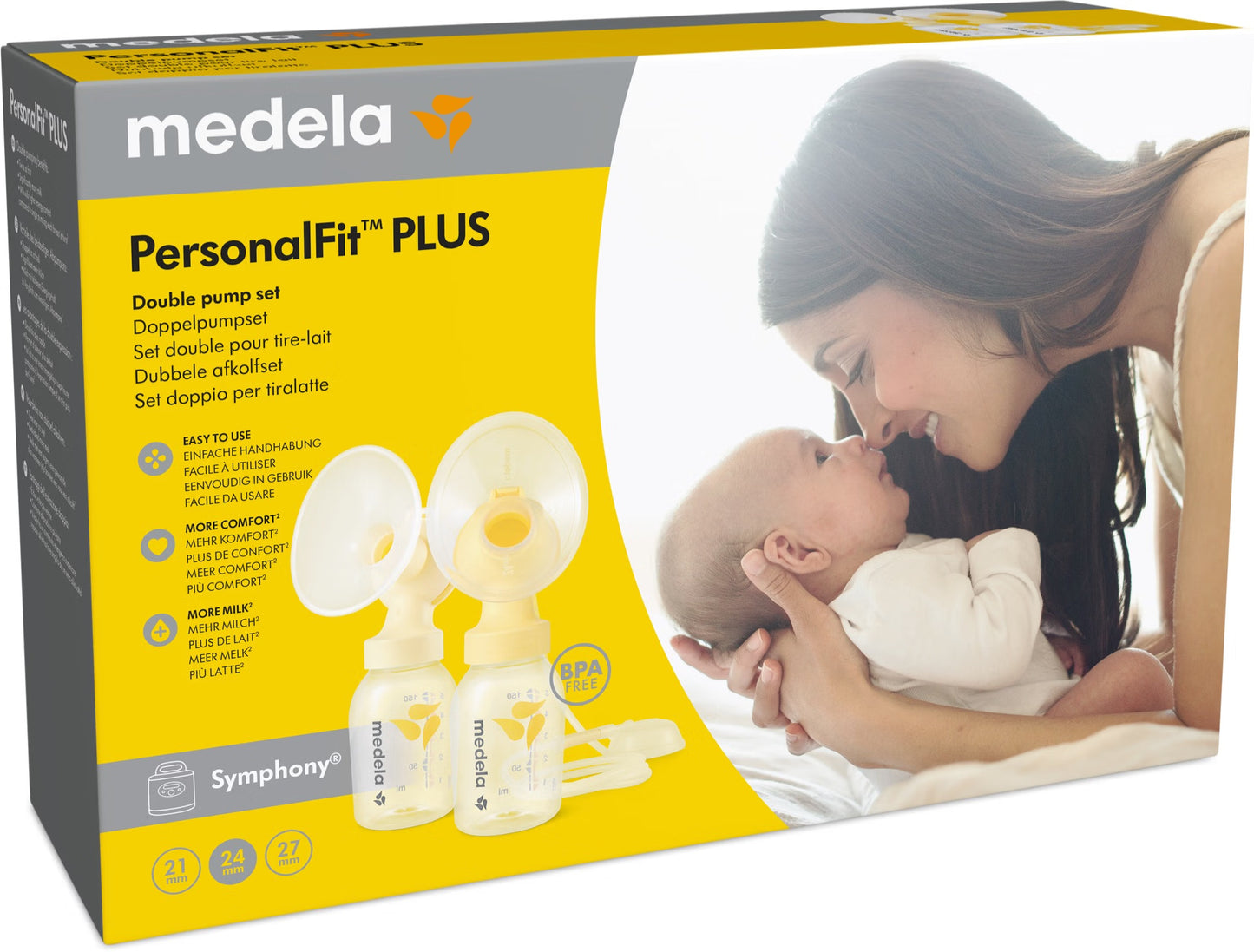 Medela PersonalFit Plus Double Pump Set Symphony