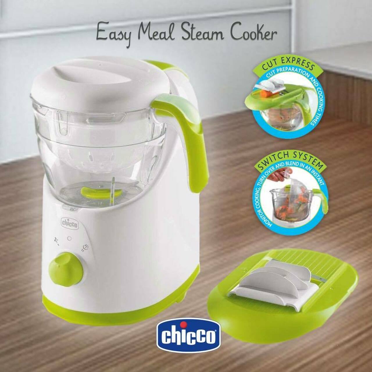 Chicco Easy Meal Steamer Blender 4-in-1