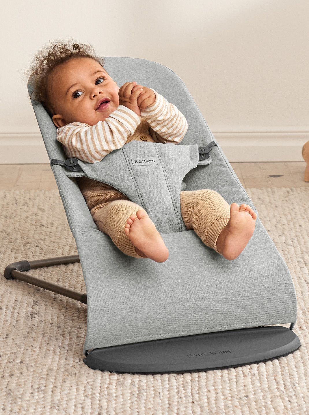 BabyBjörn Bouncer Bliss Woven Melange