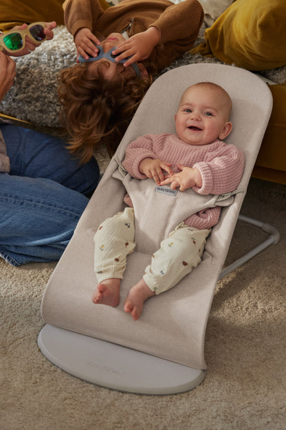 BabyBjörn Bouncer Bliss Woven Melange