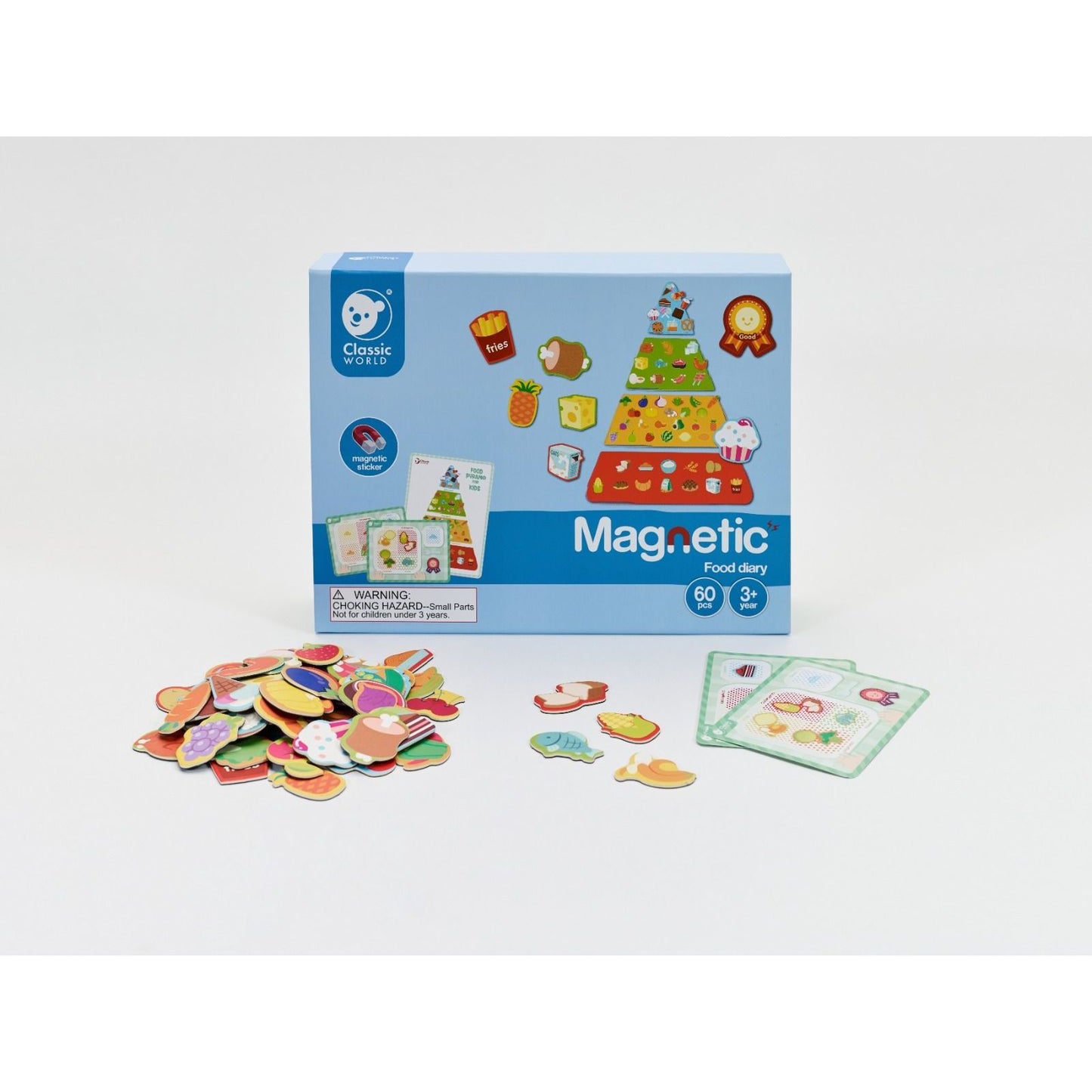 Classic World Magnetic Food Diary Puzzle