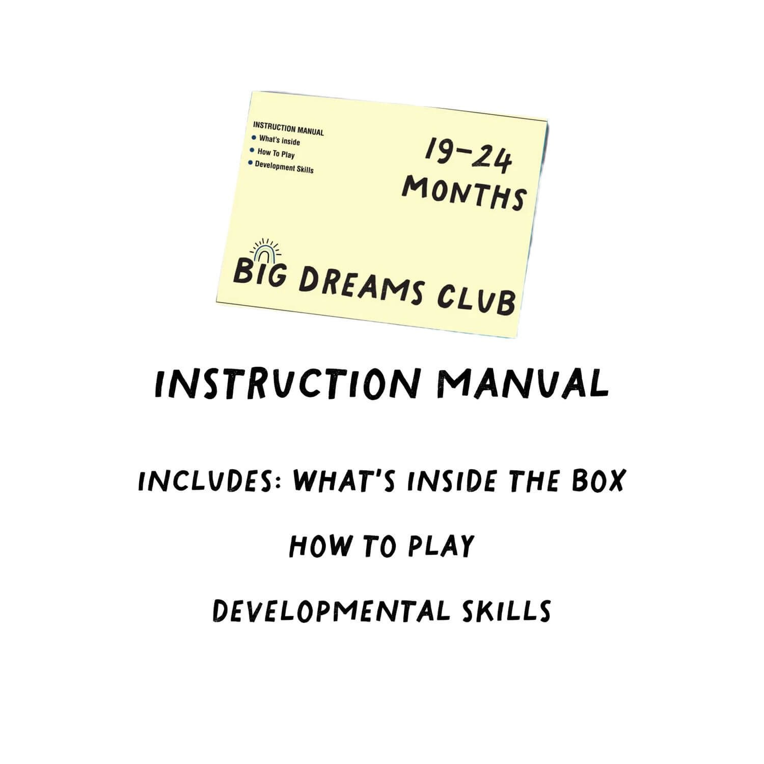 Big Dreams Club - Educational Toy Bundle 19-24m - The Kiwi Bundle