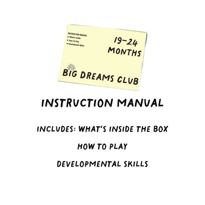 Big Dreams Club - Educational Toy Bundle 19-24m - The Kiwi Bundle