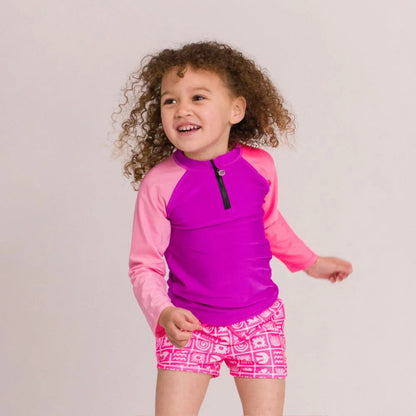 Neon by Nestling Zip Rashie