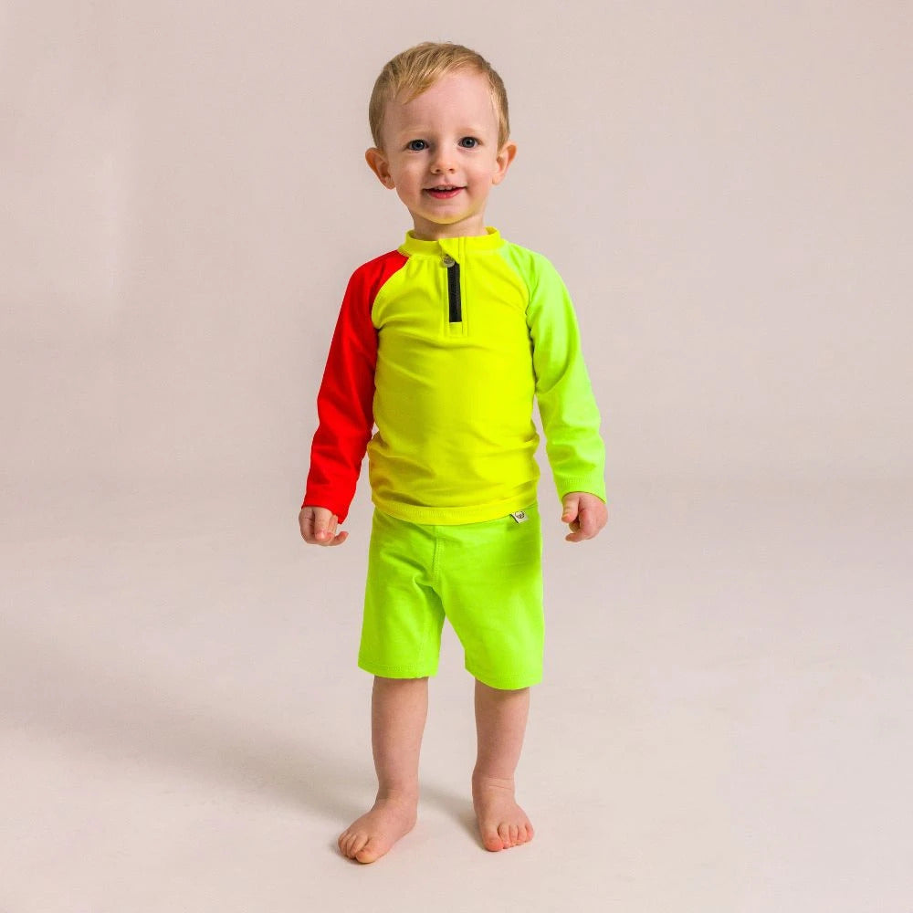 Neon by Nestling Zip Rashie