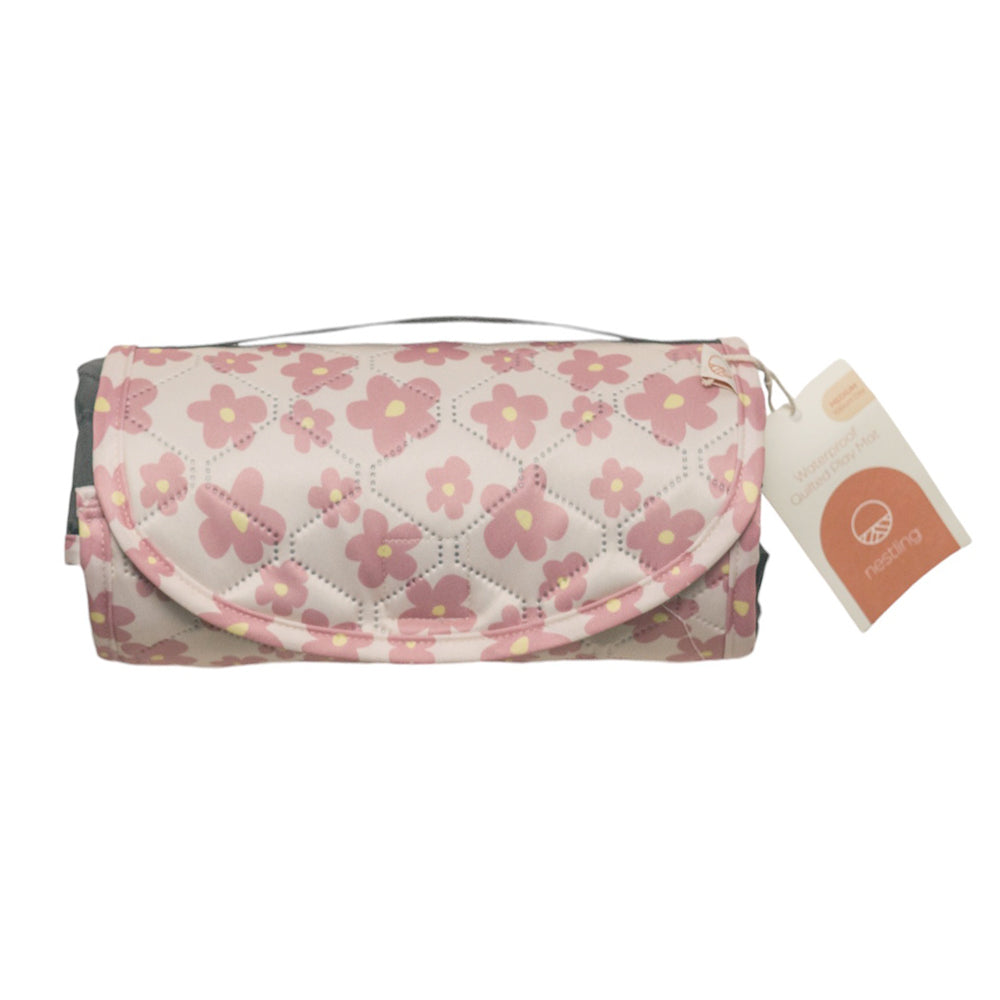 Nestling Medium Waterproof Quilted Play Mat