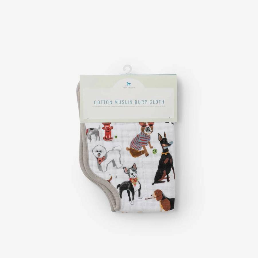 Little Unicorn Muslin Burp Cloth