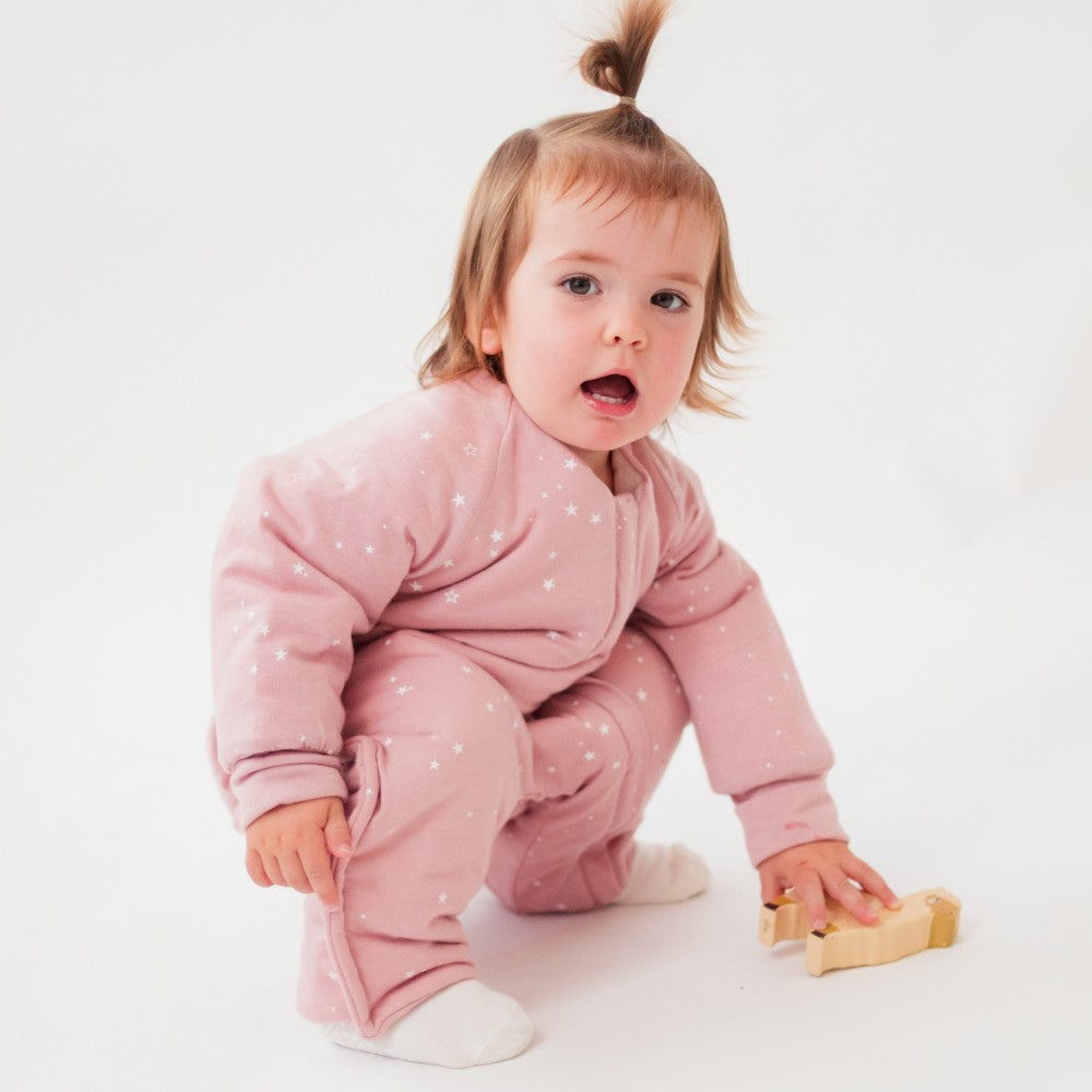 Woolbabe Duvet Sleeping Suit with Sleeves