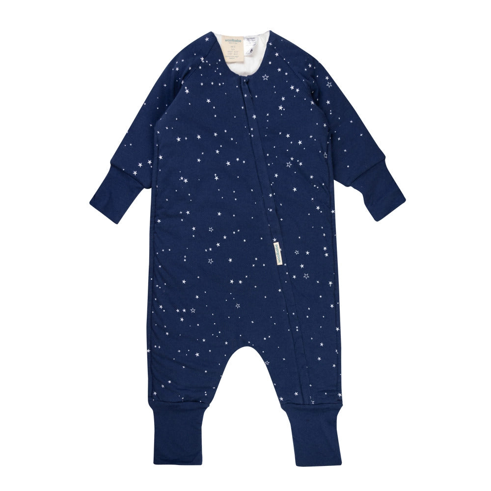 Woolbabe Duvet Sleeping Suit with Sleeves