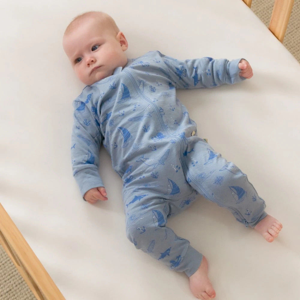 Woolbabe Merino/Organic Cotton PJ Suit