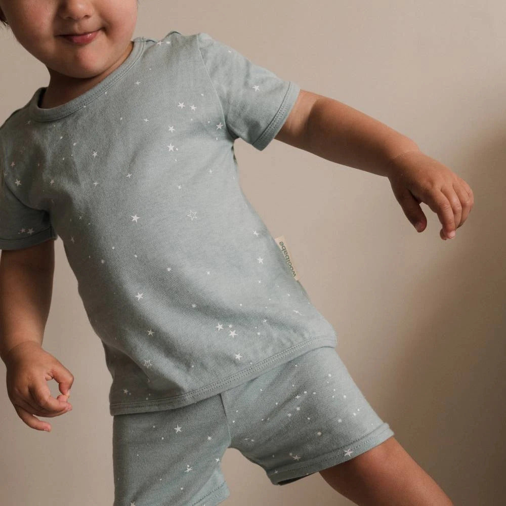 Woolbabe Merino/Organic Cotton Summer Pyjamas