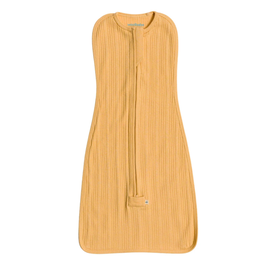 Woolbabe Organic Cotton/Merino Fitted Zip Swaddle