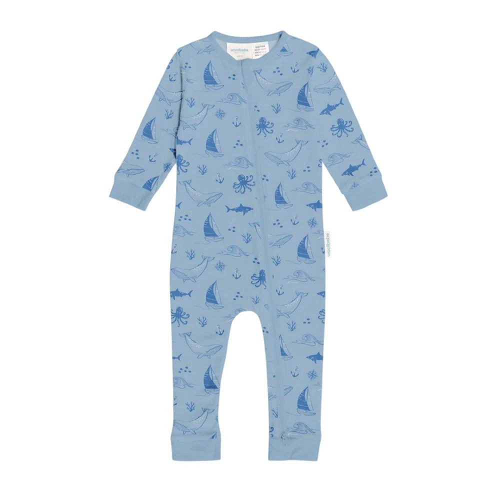 Woolbabe Merino/Organic Cotton PJ Suit