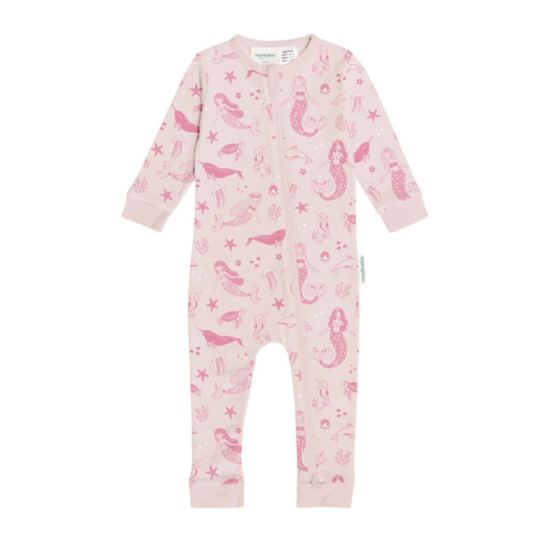 Woolbabe Merino/Organic Cotton PJ Suit