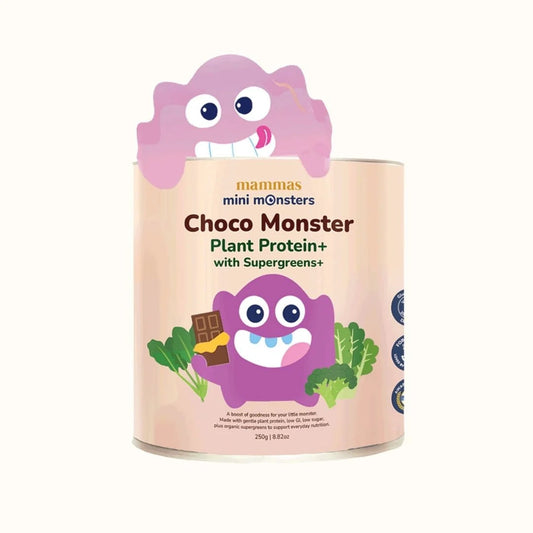 Mammas Milk Bar Kids Chocolate Plant Protein Powder with Supergreens