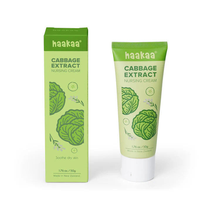 Haakaa Cabbage Extract Nursing Cream 50g - NZ Made
