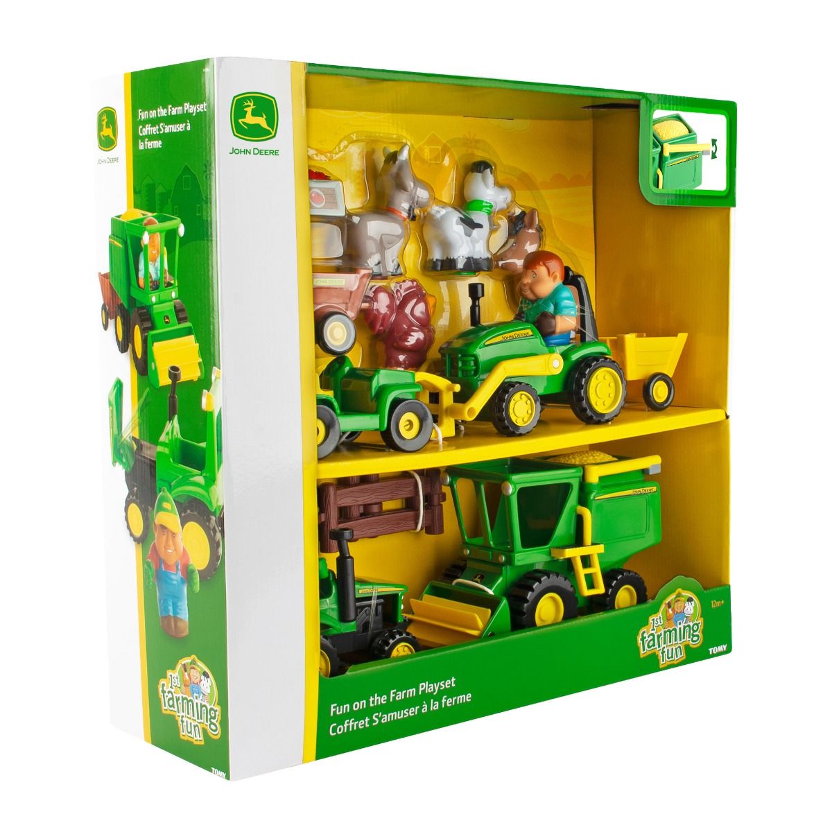 John Deere Fun on the Farm Playset with Vehicles