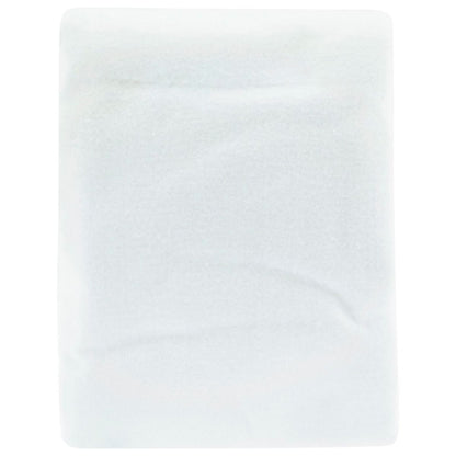 Baby First Large Flannelette Sheet Set White
