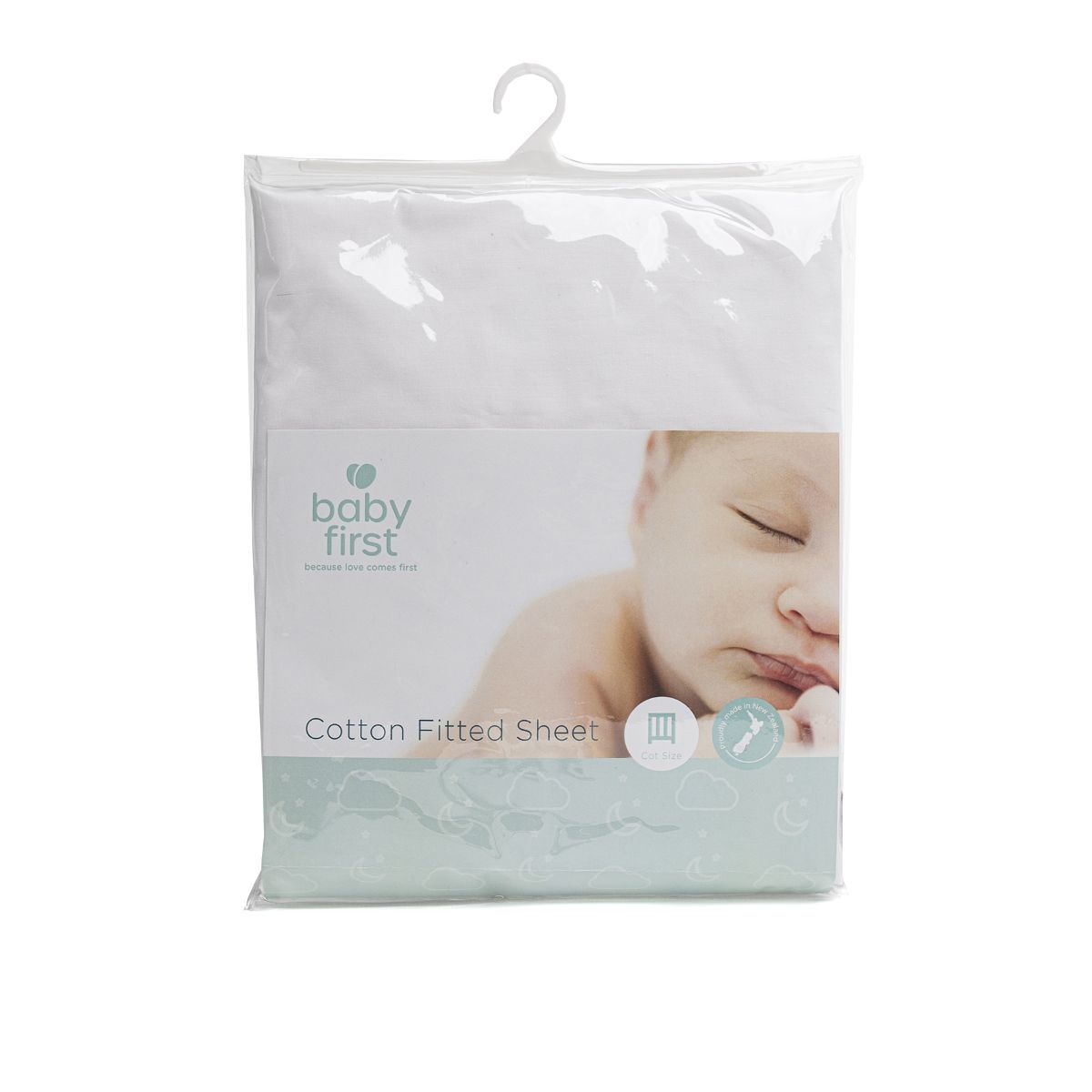 Baby First Cot Fitted Cotton Sheet