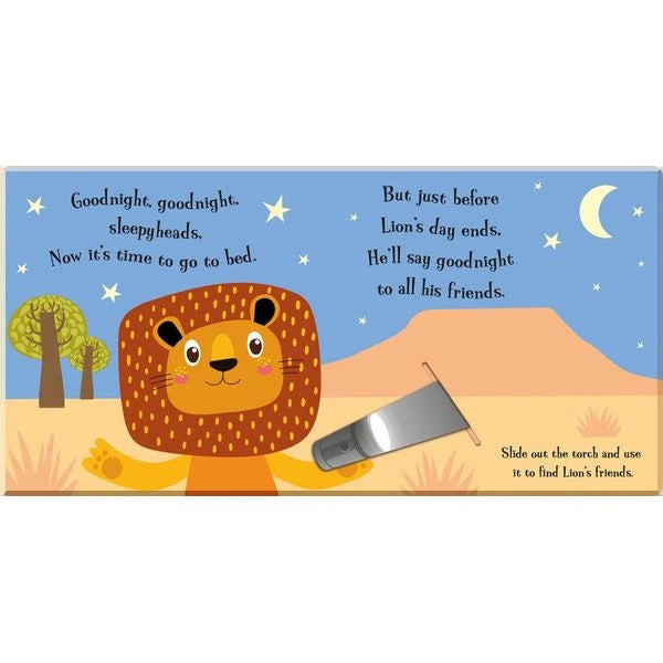 Goodnight Lion Magic Torch Book