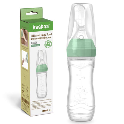 Haakaa Silicone Baby Food Dispensing Spoon (120ml)