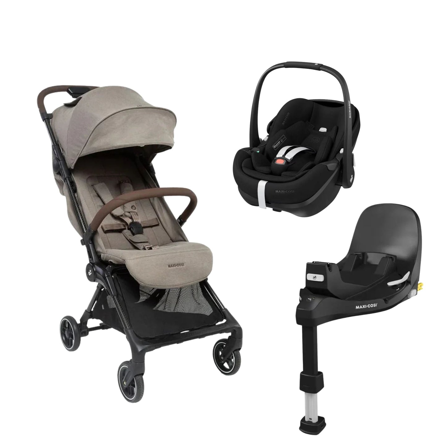 Maxi Cosi Oslo & Pebble 360 Pro + FREE SlideTech Base