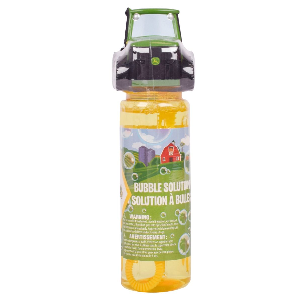 John Deere Bubble Bottle with Tractor Wand