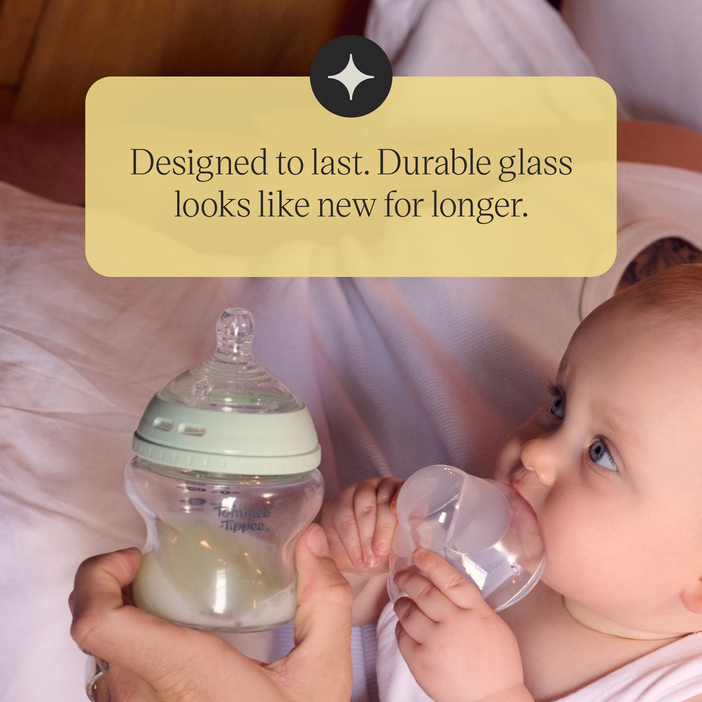 Tommee Tippee Natural Start 250ml Glass Bottle 1pk