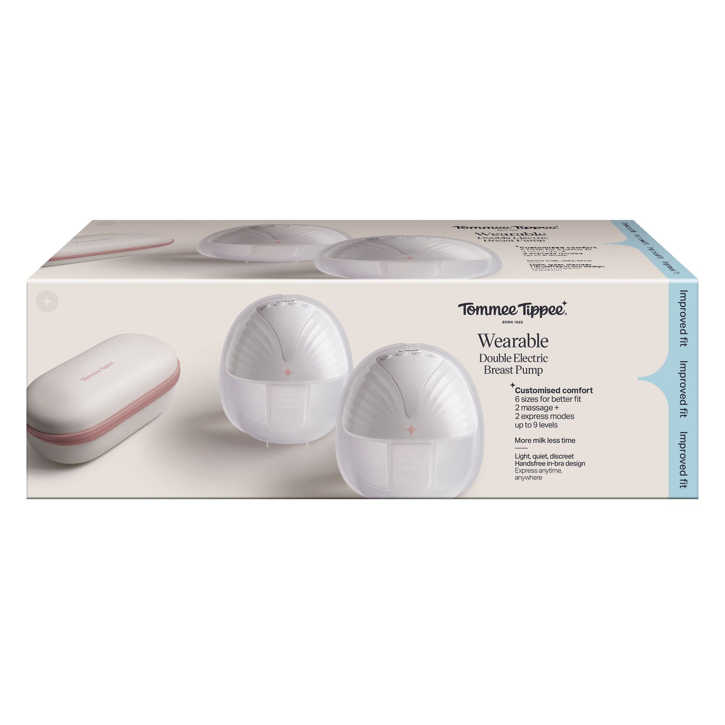 Tommee Tippee Double Wearable Breast Pump V2