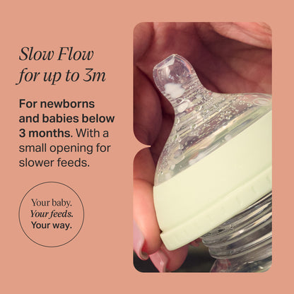 Tommee Tippee Natural Start Slow Flow Teat 2pk