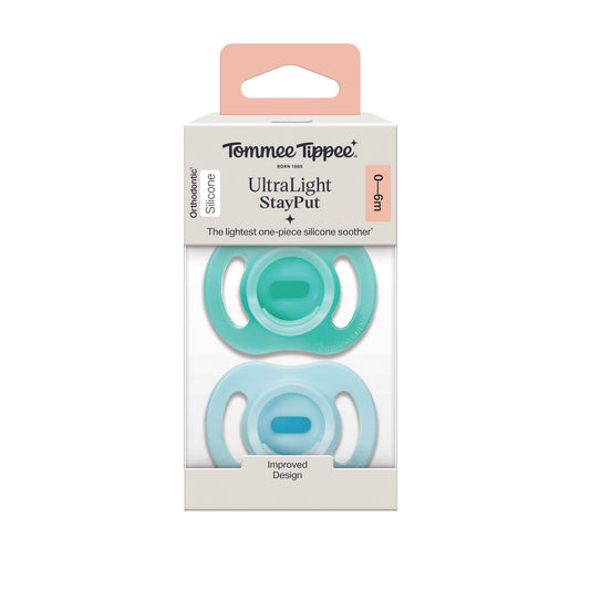 Tommee Tippee Ultralight Soother 2pk - Assorted