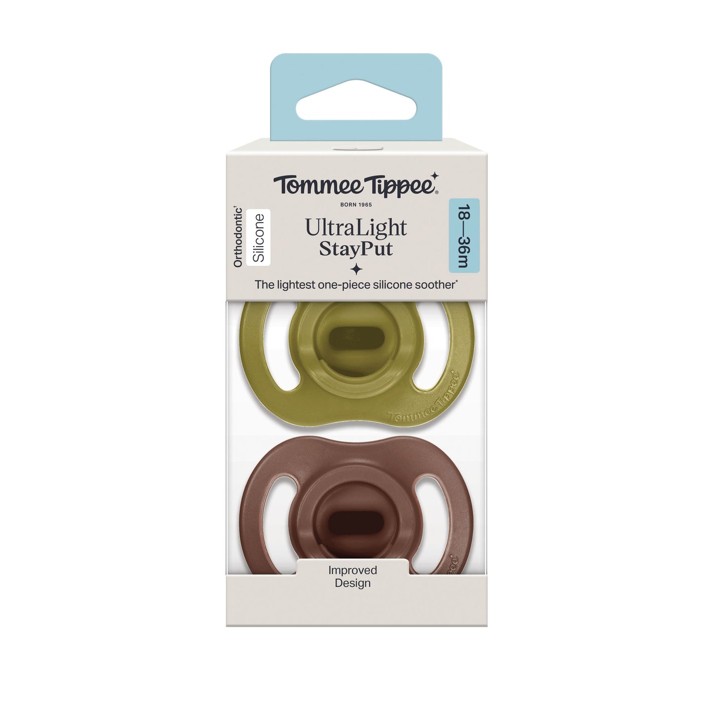 Tommee Tippee Ultralight Soother 2pk - Assorted